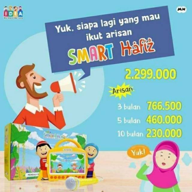 Arisan Smart Hafiz Versi 4 | Arisan 3 Bulan 5 Bulan 10 Bulan