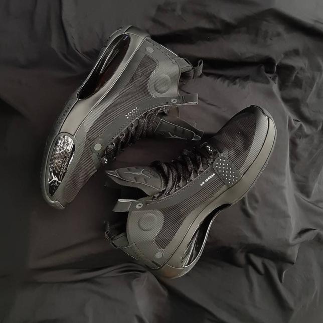 ✨ GROSIR SEPATU BASKET✨ NIKE AIR JORDAN 34 "BLACK CAT" PREMIUM ,SEPATU PRIA SEPATU PEREMPUAN