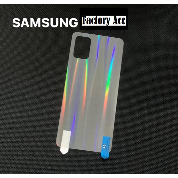 SAMSUNG S20 FE BACK SKIN AURORA ANTI GORES BELAKANG