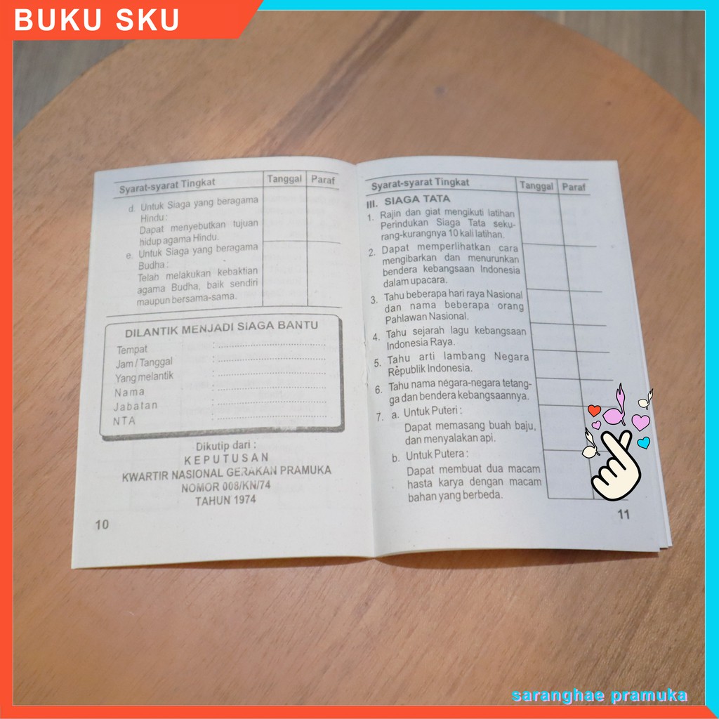 Buku Pramuka SKU Siaga Penggalang Penegak