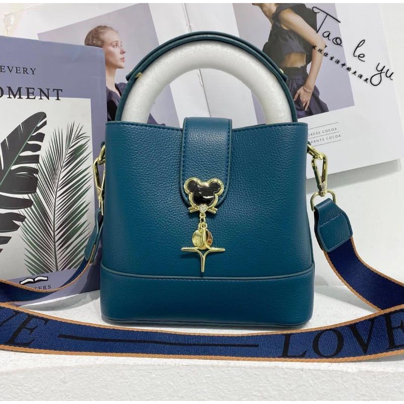 TAS WANITA TAS FASHION TAS HOBO MINI MERK IKAN ( TAO LE YU )