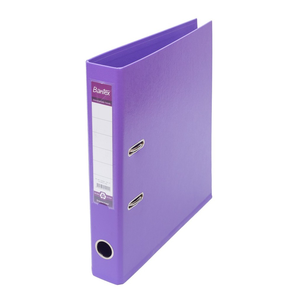 

[Zada] Bantex Lever Arch File Ordner Plastic A4 5cm Lilac 1451 21
