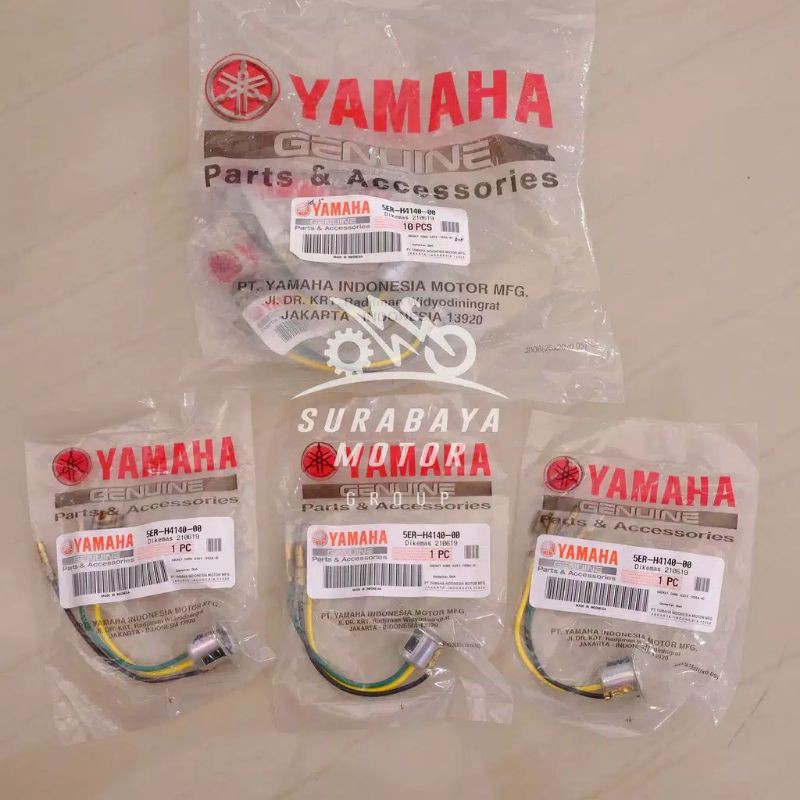 Soket Fitting Lampu Depan Sepeda Motor UNIVERSAL Yamaha 5ER