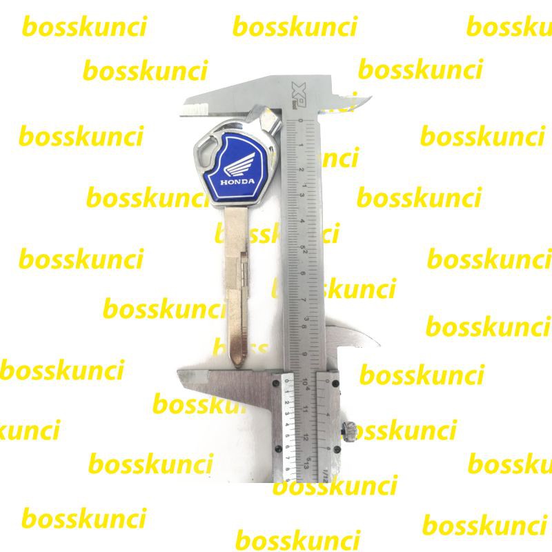 [BAYAR DI TEMPAT]Bahan kunci duplikat motor HONDA BEAT VARIO REVO SCOOPY SUPRA HELM IN 125 BIRU