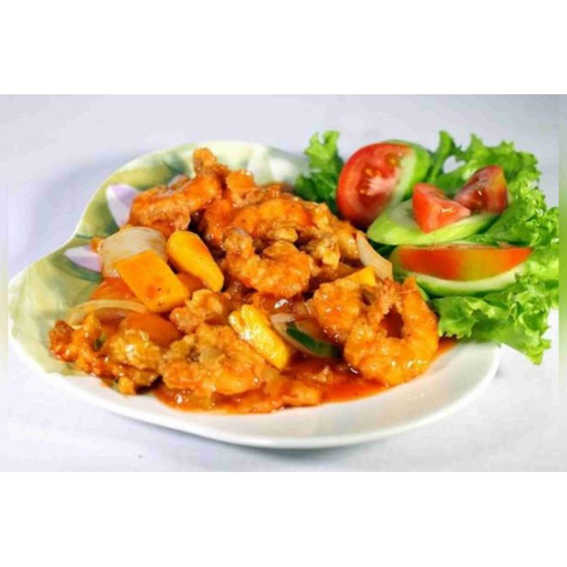 

cumi asam manis