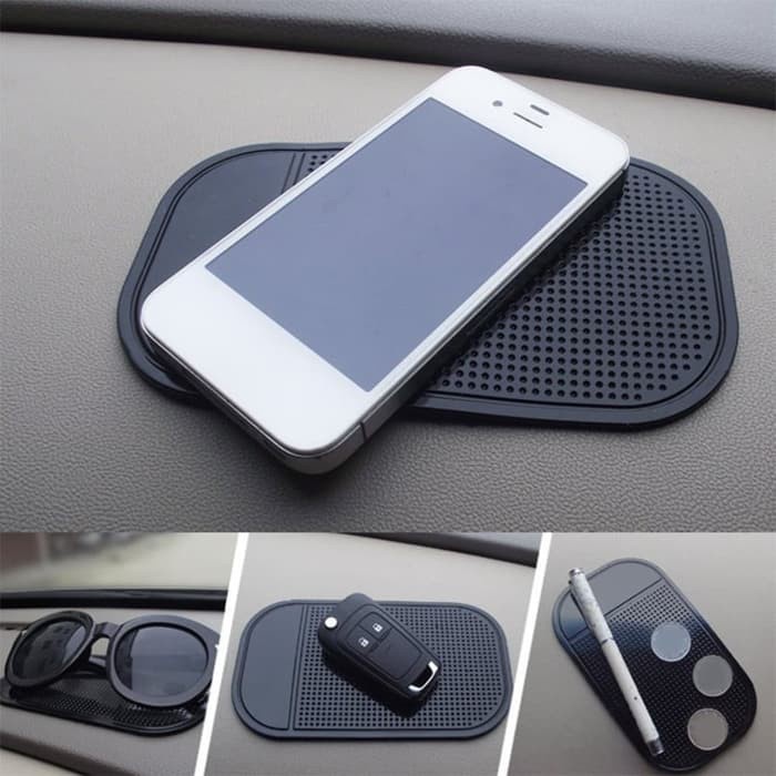 BERKUALITAS Dashmat / anti slip / sticky pad untuk dashboard mobil car dash mat