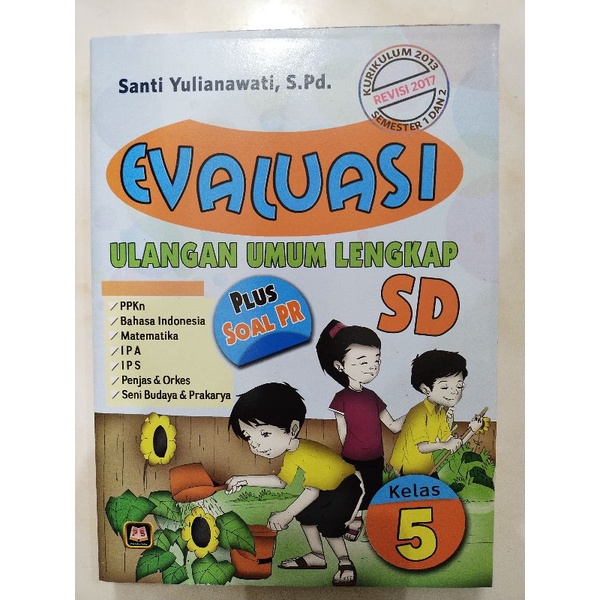 Evaluasi ulangan umum lengkap SD kelas 5