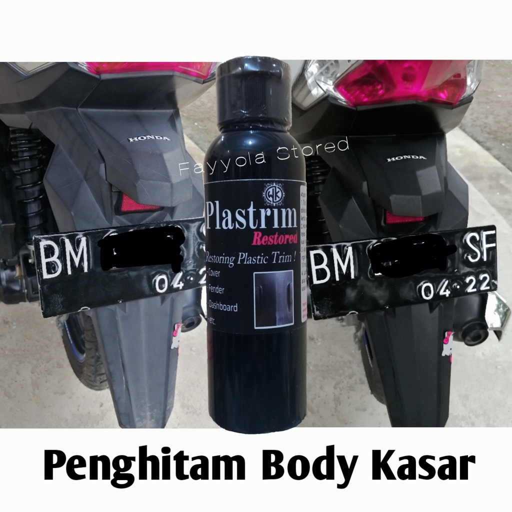 Penghitam Body Motor Permanen / Penghitam Dasboard / Penghitam Body Kasar / Plastrim Restored