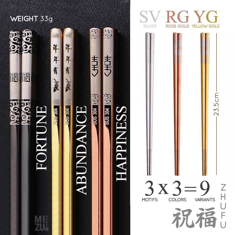 Stainless Steel Chopsticks - Sumpit Stainless Korea Asli - sumpit besi