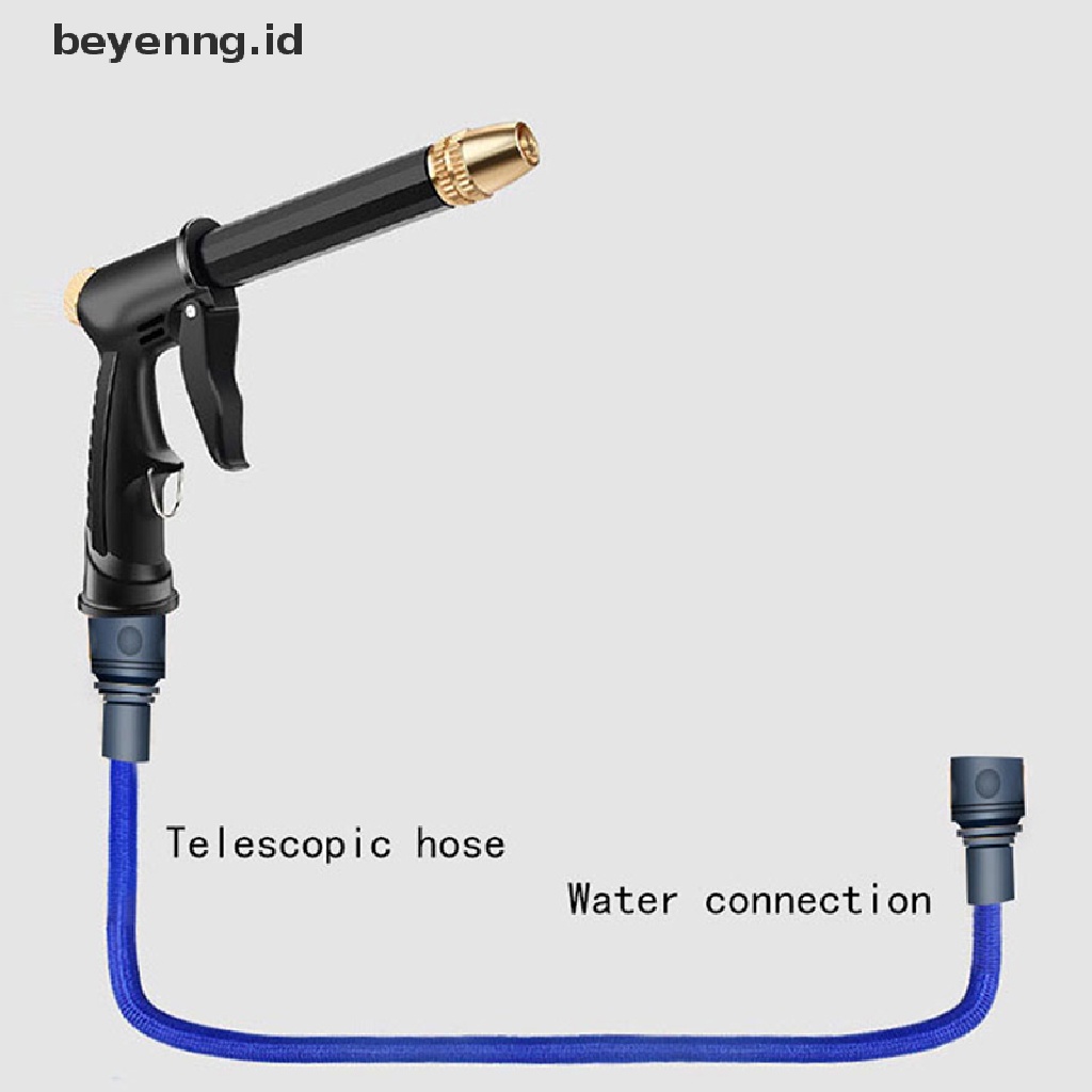 Beyen Pistol Air Tekanan Tinggi Portable Untuk Mencuci Mobil / Menyiram Tanaman