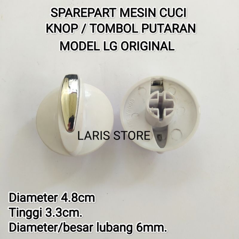 KNOP / TOMBOL PUTARAN MESIN CUCI MODEL LG ORIGINAL