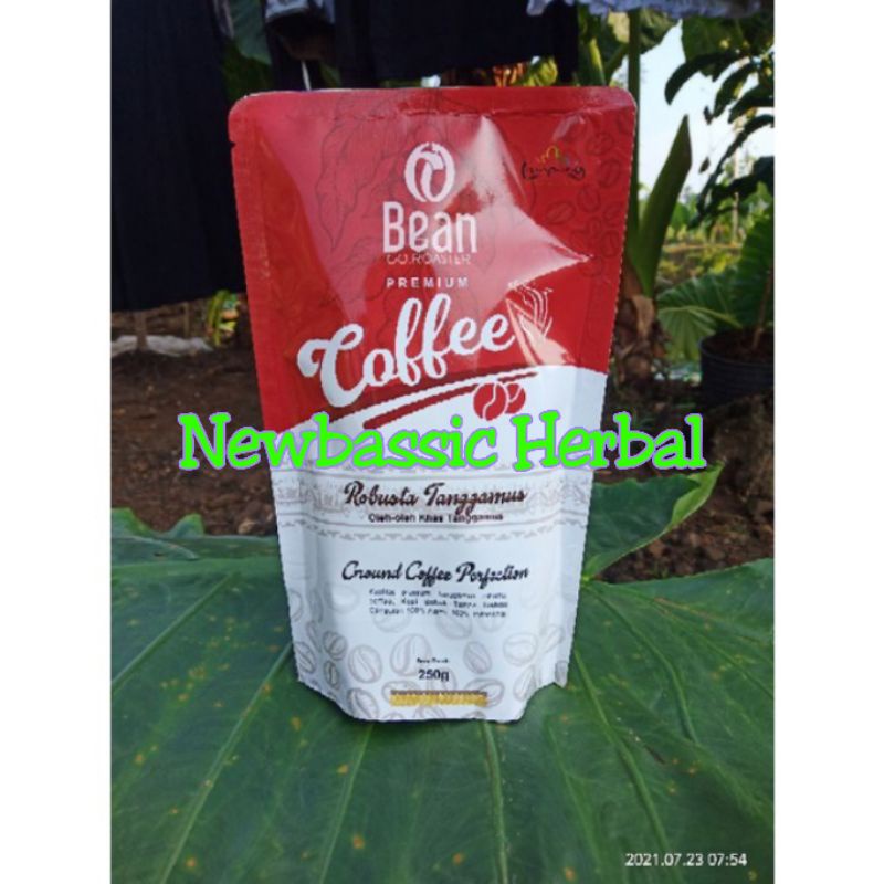 

bean coffee kopi bubuk robusta alami tanggamus