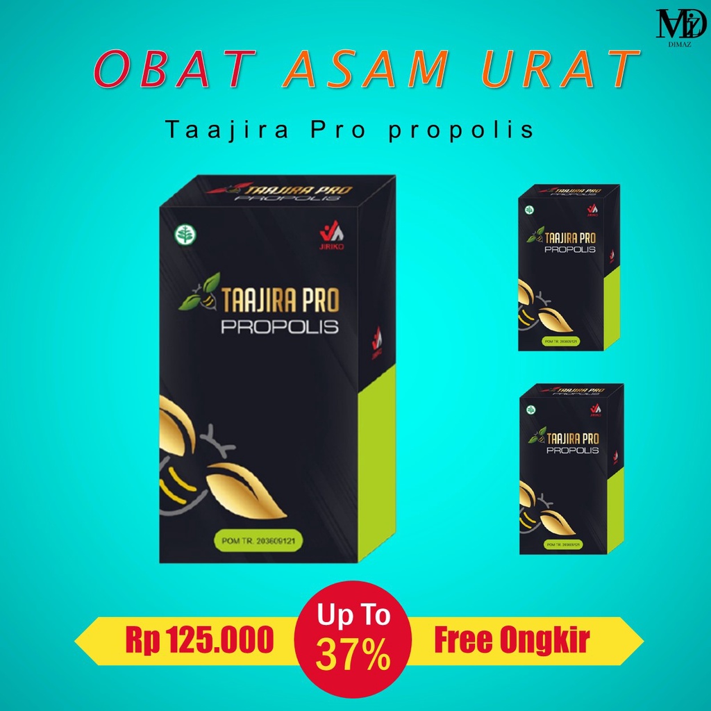 COD TAAJIRA PRO PROPOLIS OBAT ASAM URAT OBAT HERBAL ASAM URAT