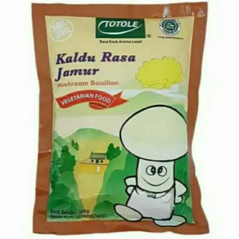 

Totole Kaldu Jamur 200gram Vegan Food Halal