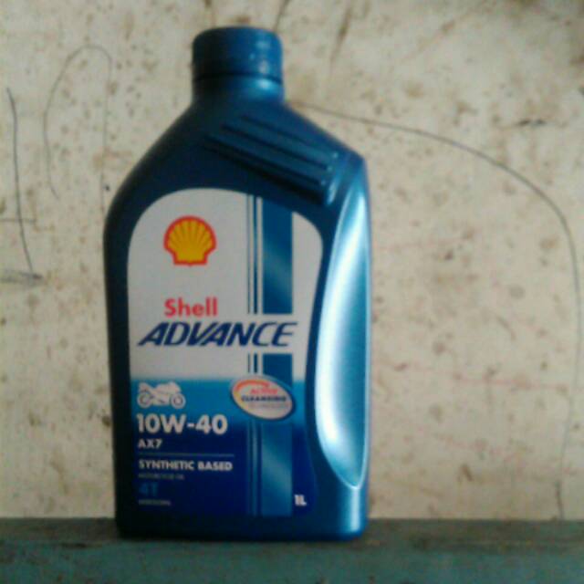 Oli shell  AX7 ADVANCE.1L.