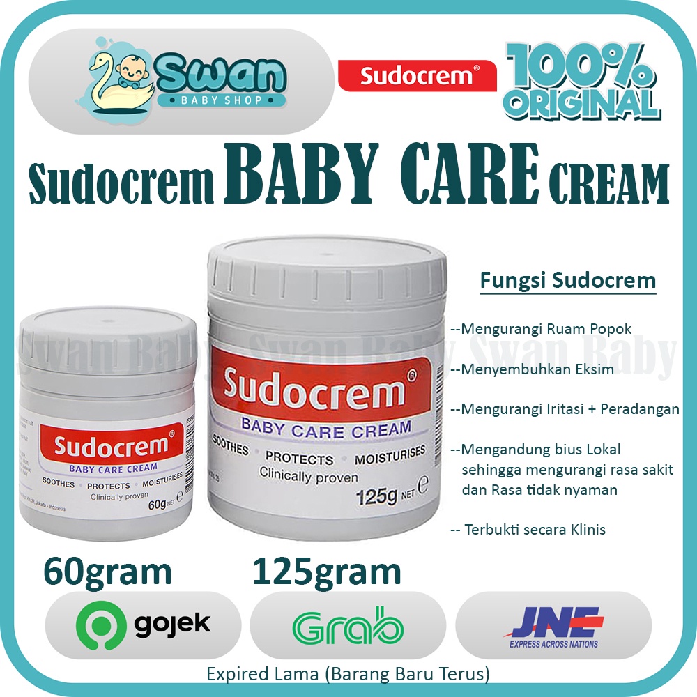 Sudocrem Sudocream Baby Care Cream [ 60 gram dan 125 gram]