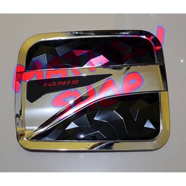 Tank Cover Suzuki Ignis Chrome / Tutup Tangki Bensin Suzuki Ignis / Tutup Tangki Suzuki Ignis