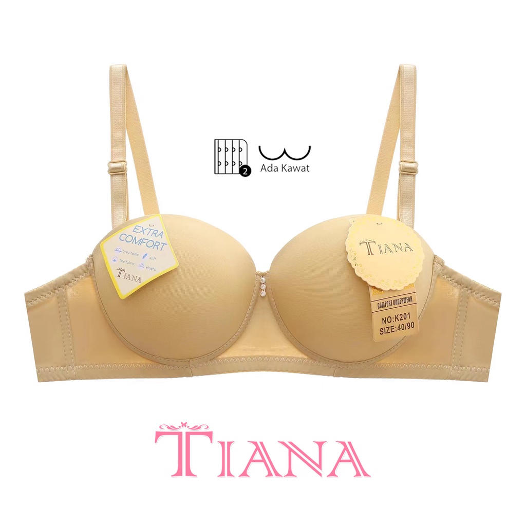 TIANA | Push Up Bra / Bra Kawat Polos / art TN K201