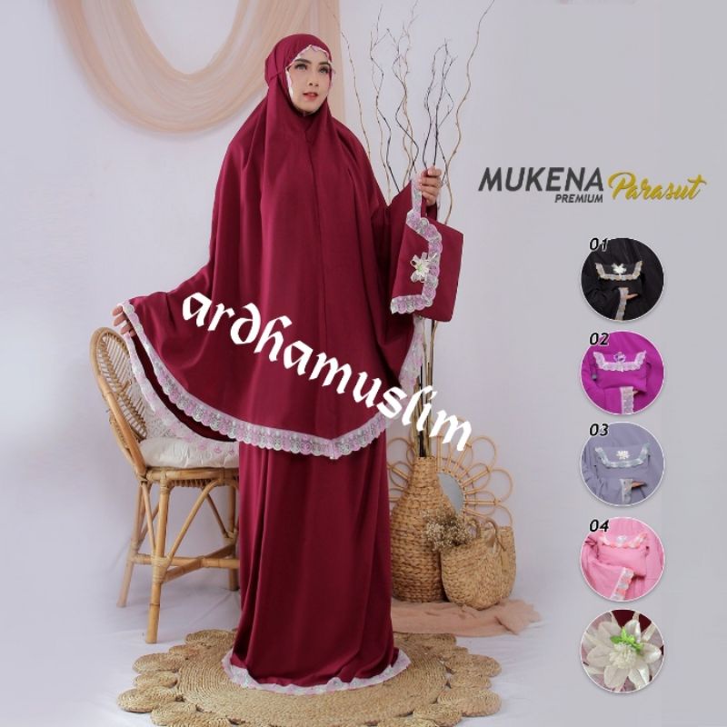 MUKENA SAFAR PREMIUM JUMBO AL TAQWA RANDOM