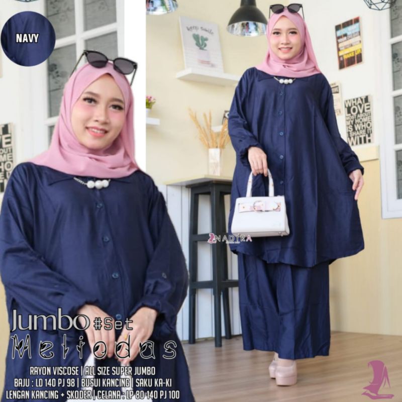 COD Setelan super jumbo LD 140 // setelan celana XXXXXXL // SETELAN 5L // SETELAN JUMBO BUSUI LD 140