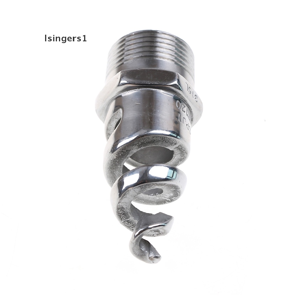 (lsingers1) Kepala nozzle spray spiral 1 / 2 &quot;1&quot; Bahan Stainless steel