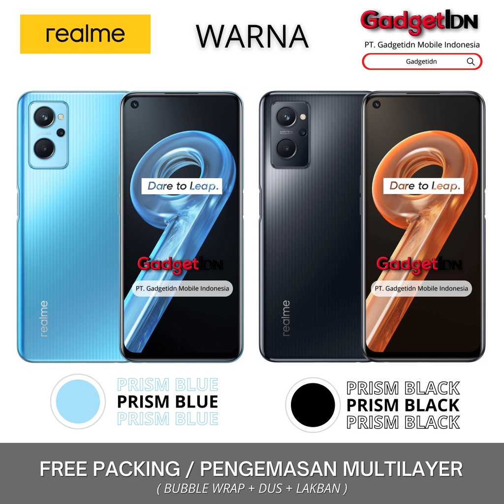 REALME 9i 6/128GB 4/64GB GARANSI RESMI REALME