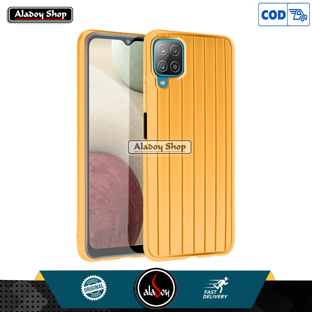 Case Samsung A12 New Casing Ultra Slim Casing Coper Premium Softcase