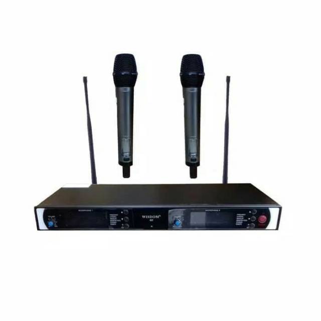 Mic wireless WISDOM Q2 original .display digital