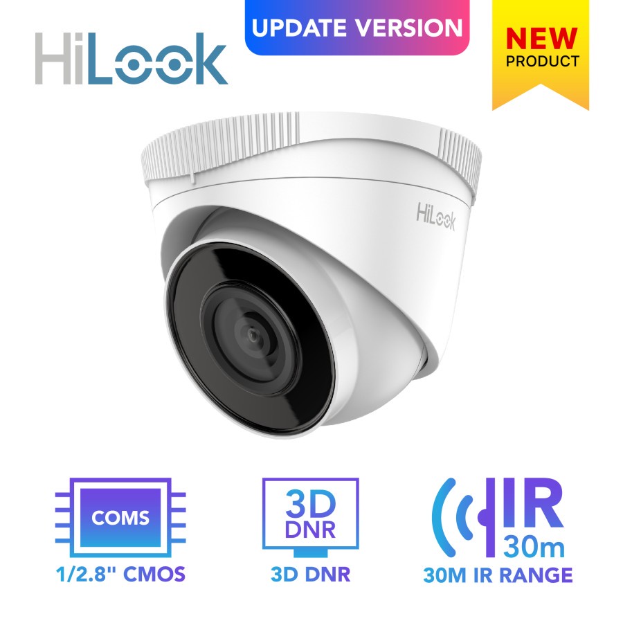 Cctv Ip Camera Indoor Hilook IPC-T221H 2Mp 2.8Mm Original Garansi 2 Tahun