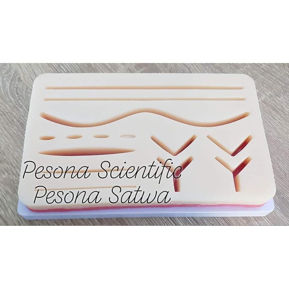 Hecting Training Kit, Hecting Pad, Silikon Pad Model, Sutur Pad