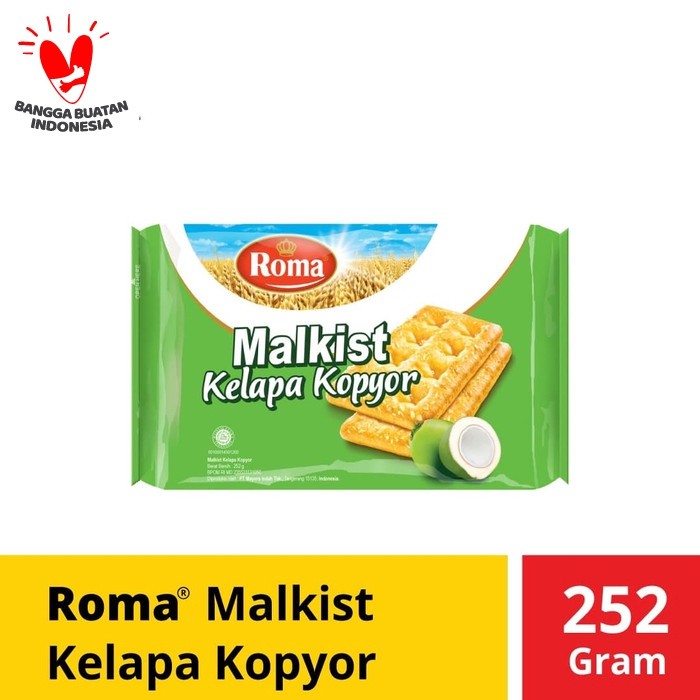 

MALKIST Kelapa Kopyor 252 gram