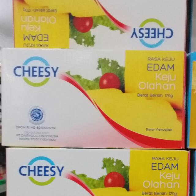 

Cheesy Rasa Keju Edam 170gr