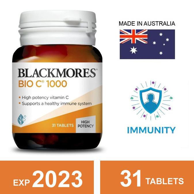 Blackmores Bio C 1000 Mg 31 Tablets Shopee Indonesia