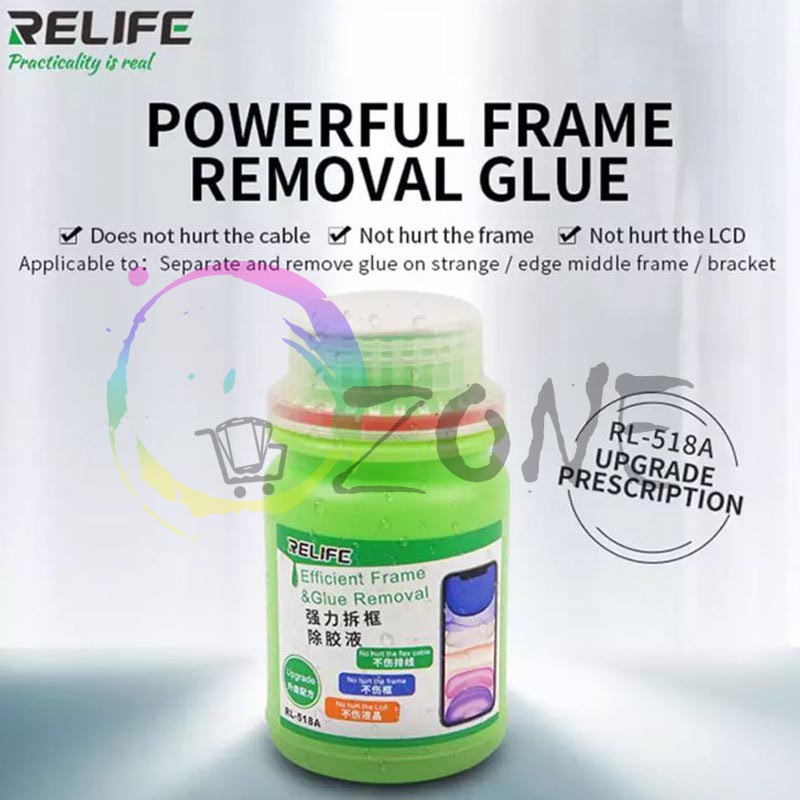 CAIRAN PENGHANCUR LEM RELIFE RL-518A FRAME REMOVAL GLUE 250ML