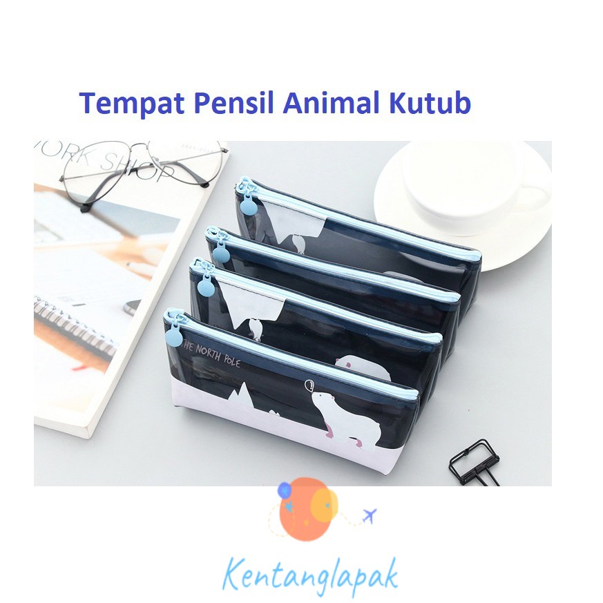 

Tempat Pensil Animal Kutub Pencil Case / Tempat Kosmetik Termurah