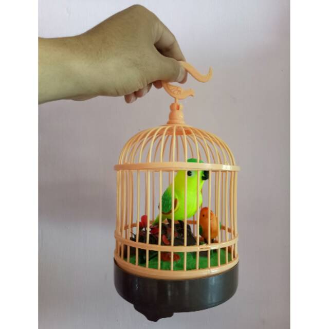 MAINAN SANGKAR BURUNG HEARTFUL BIRD