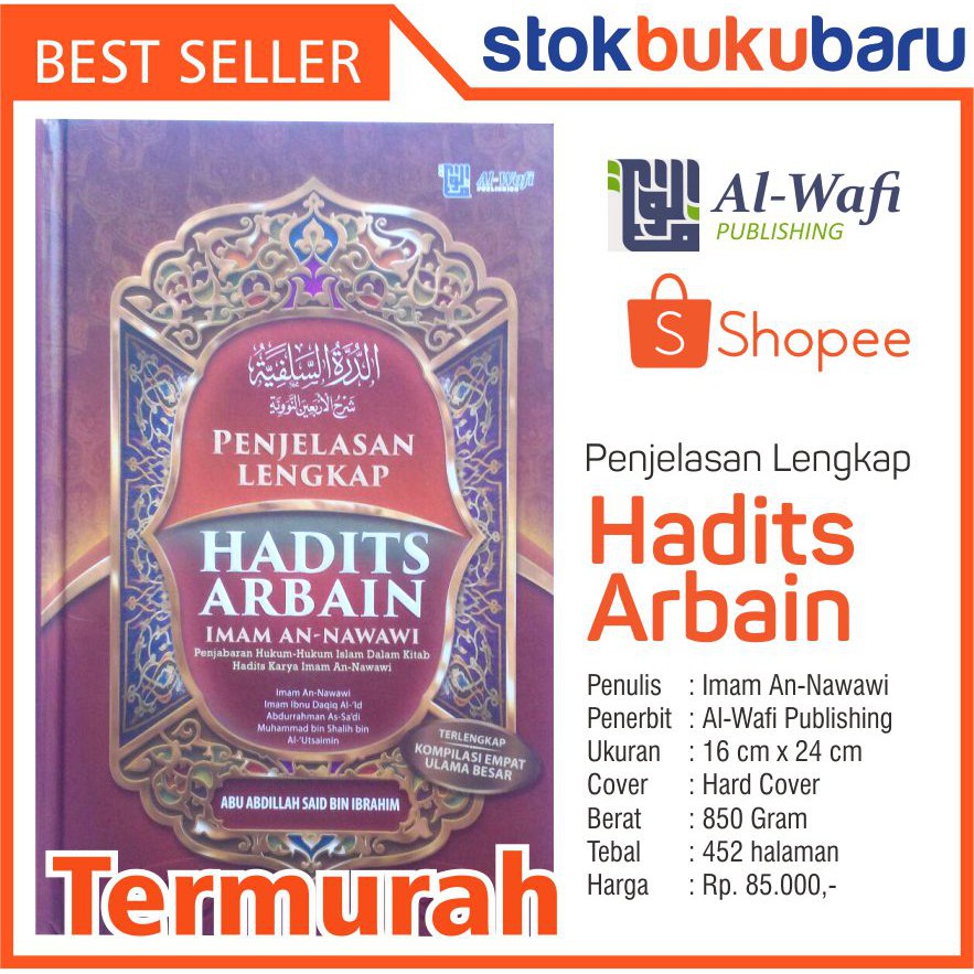 Buku Penjelasan Lengkap Hadits Arbain Imam An-Nawawi