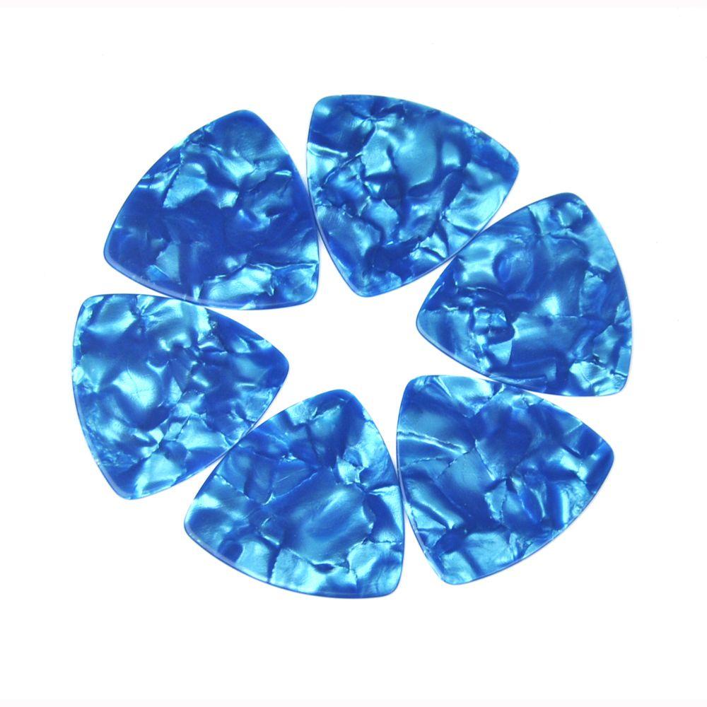 [Elegan] Celluloid 10pcs Instrumen Segitiga Antislip Plectrum
