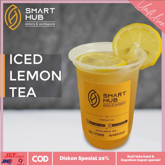 

⭐COD⭐ SMARTHUB Teh Lemon/Lemon Tea 1 Liter
