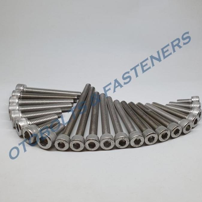SUS304 Baut L M6 x 85 Stainless Steel / Baut Socket / Baut Stainless otobol75 Segera Dapatkan