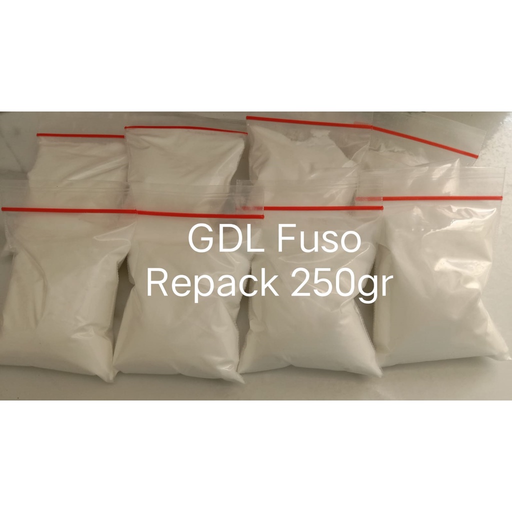 GDL Fuso Food Grade Pengental kembang tahu | Tahwa (Glucono Delta Lactone) 250 gram
