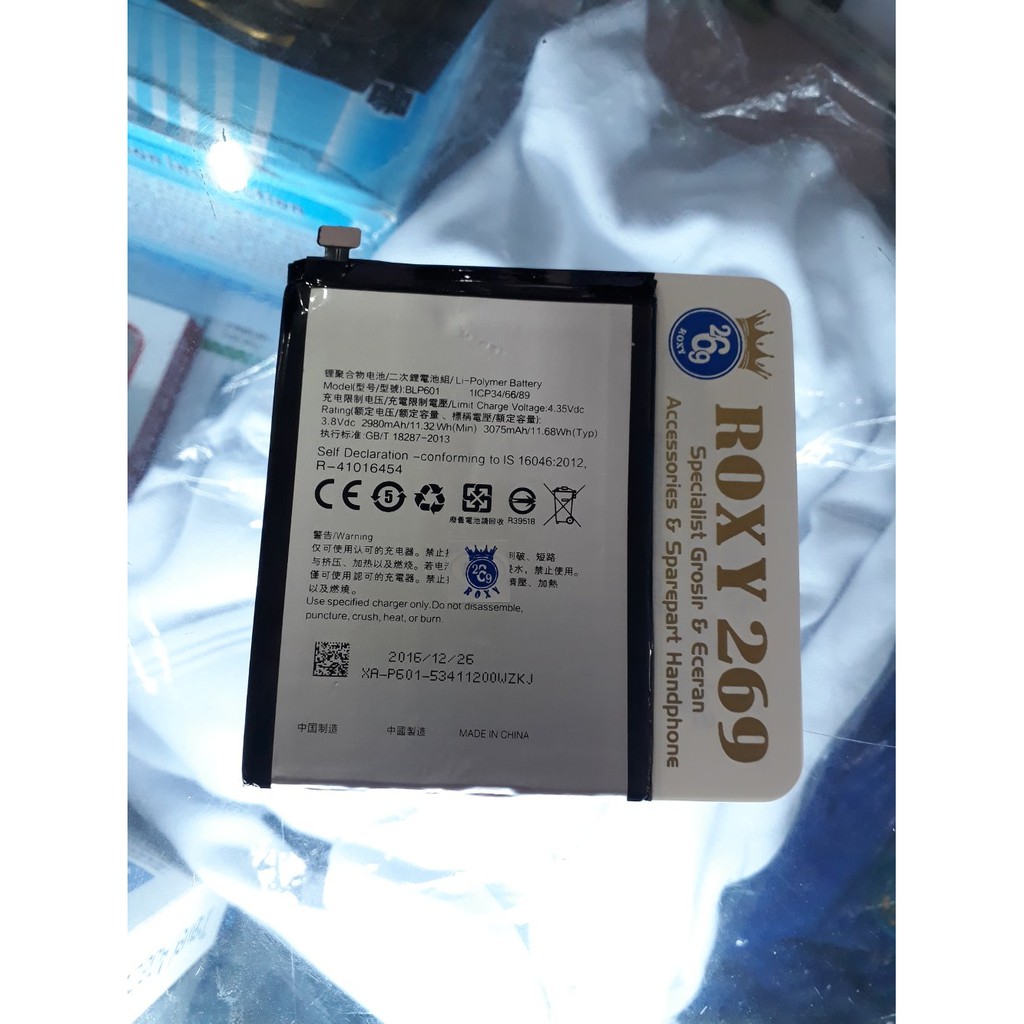 promo Batre Baterai HP OPPO F1s BLP601 ORI 100 - Batt Battery Batterai Battre Battere Handphone OPPO