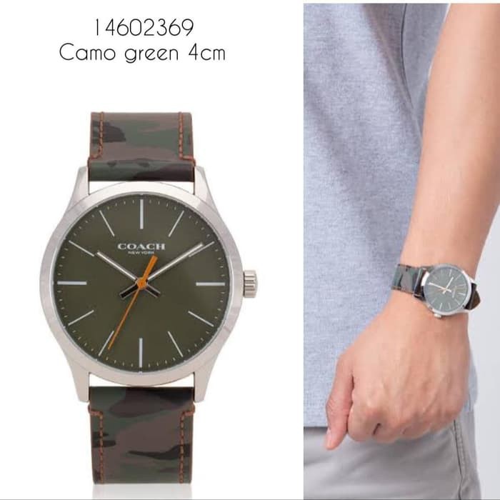 jam coach original / coach watch men camo
