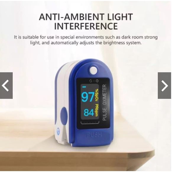 Fingertip Pulse Oxymeter LK88