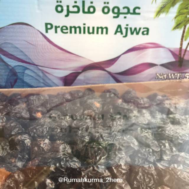 

Kurma ajwa jumbo premium barari #kurmaajwa #ajwapremiumbarari 500gr #ajwapremium