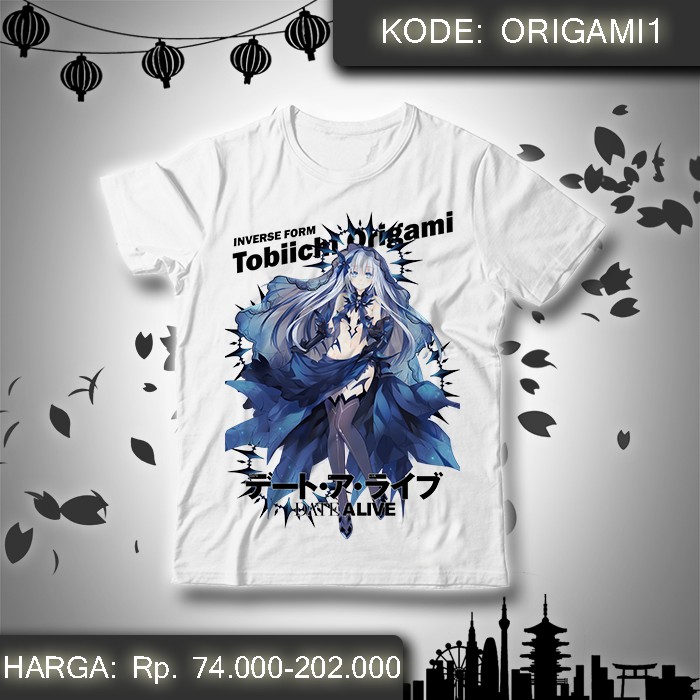 

Kaos Anime Date a Live - Origami Tobiichi 1