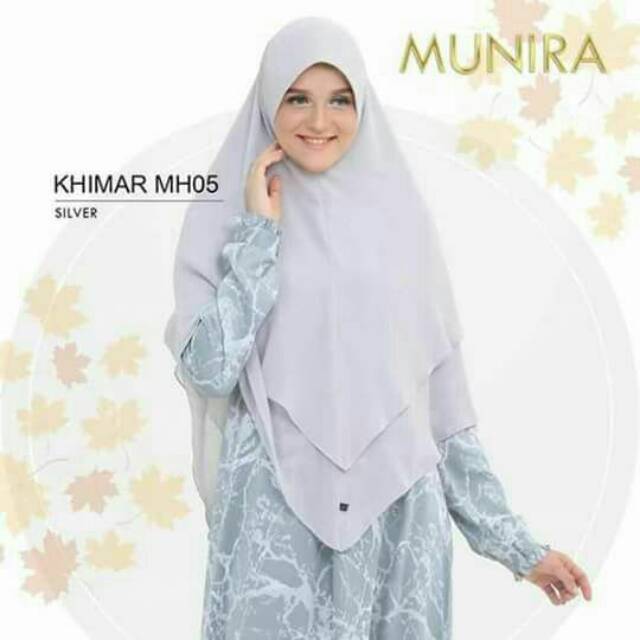 Khimar Ceruty premium pet busa Munira MH 05