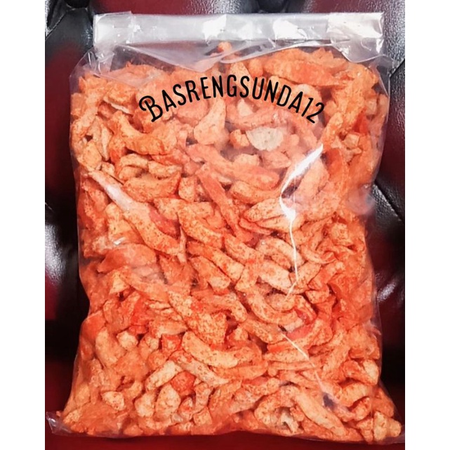 Basreng Baso goreng Rasa Balado isi 1000 gram/ 1kg