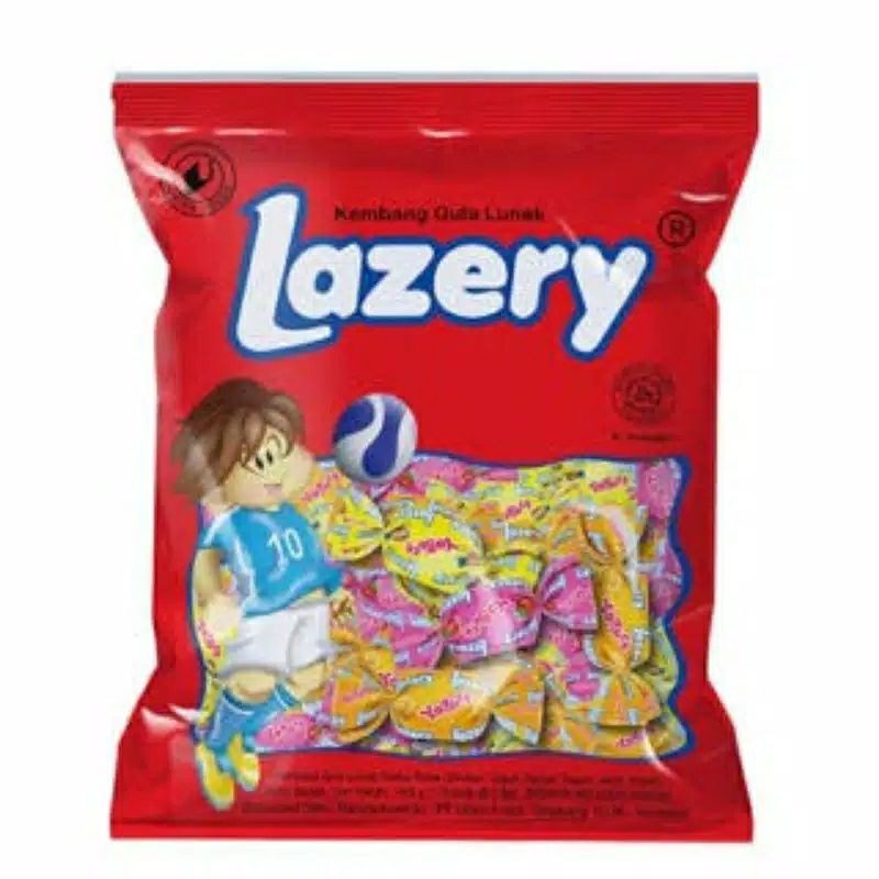 

Lazery bungkus besar. lazery permen sugus. lazery 425gr ( 170 butir )