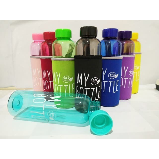 Botol Air Minum My Bottle 1 LITER Plus Pouch